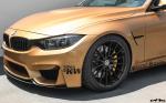 BMW M3 Sedan in Gold by EAS 2016 года